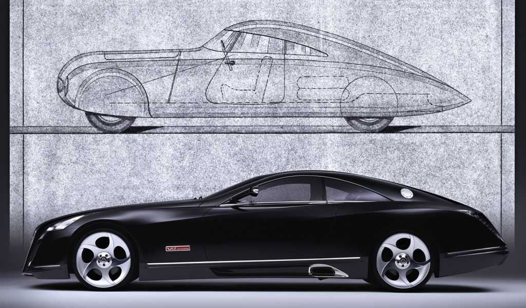  Автомобиль марки Maybach модели Exelero