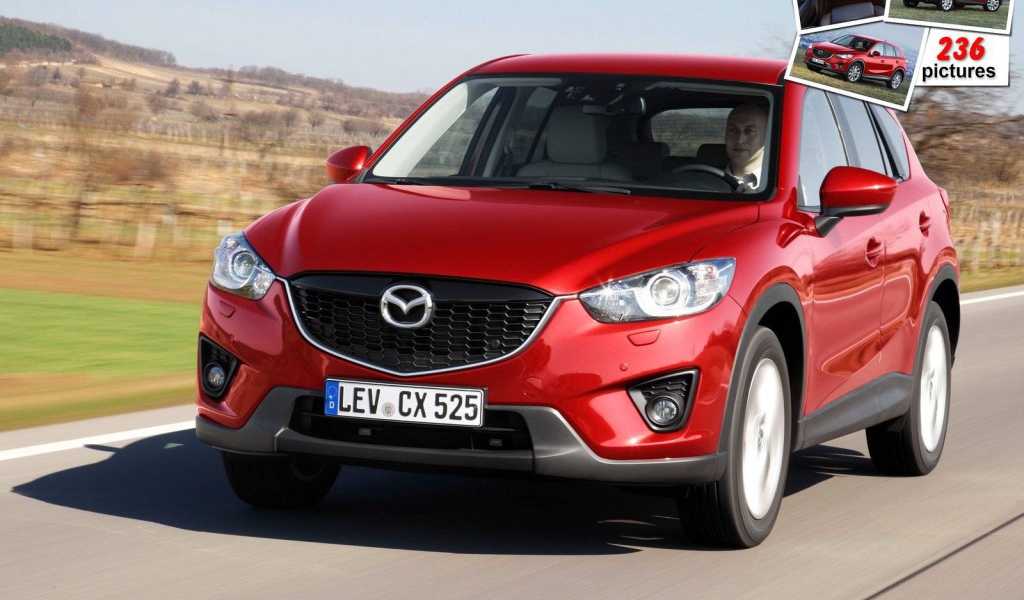 Красивый автомобиль Mazda CX 5 в Москве