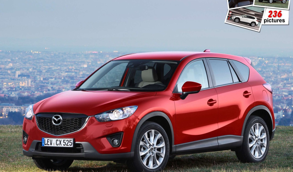 Автомобиль марки Mazda модели CX 5
