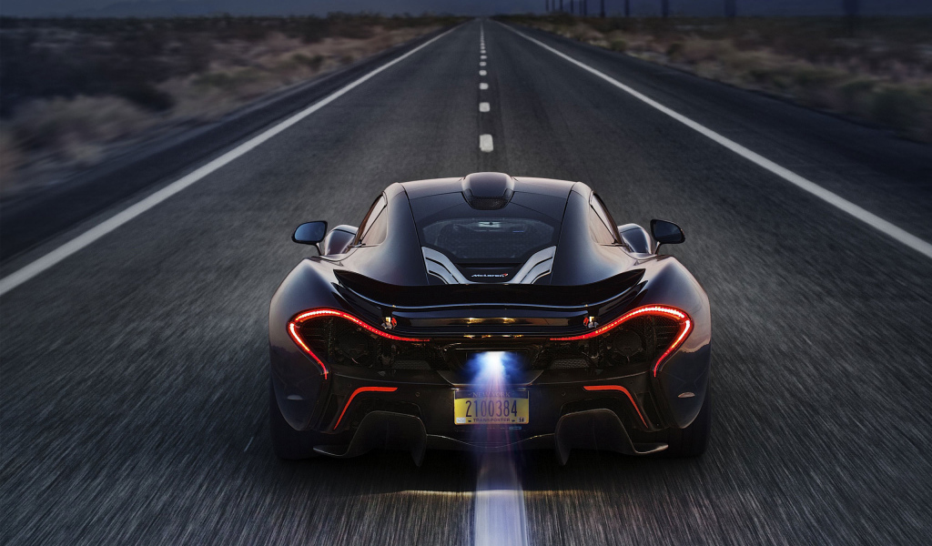 Новая машина McLaren P1 2014