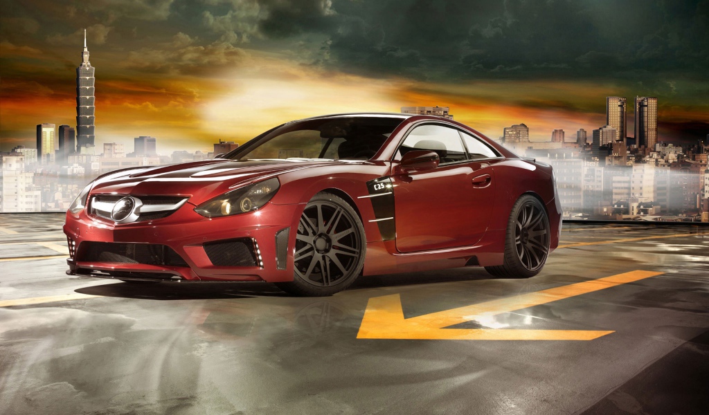 Супер кар Mercedes Benz Carlsson C25