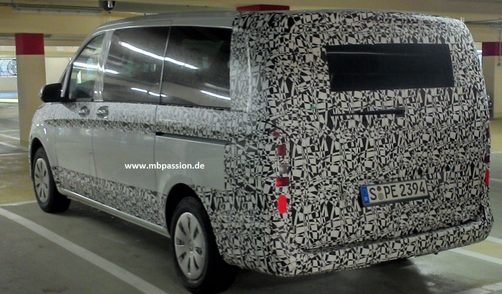 Новая машина Mercedes V-Class 2014