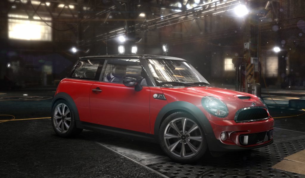 Красивый автомобиль Мини Купер S 2014