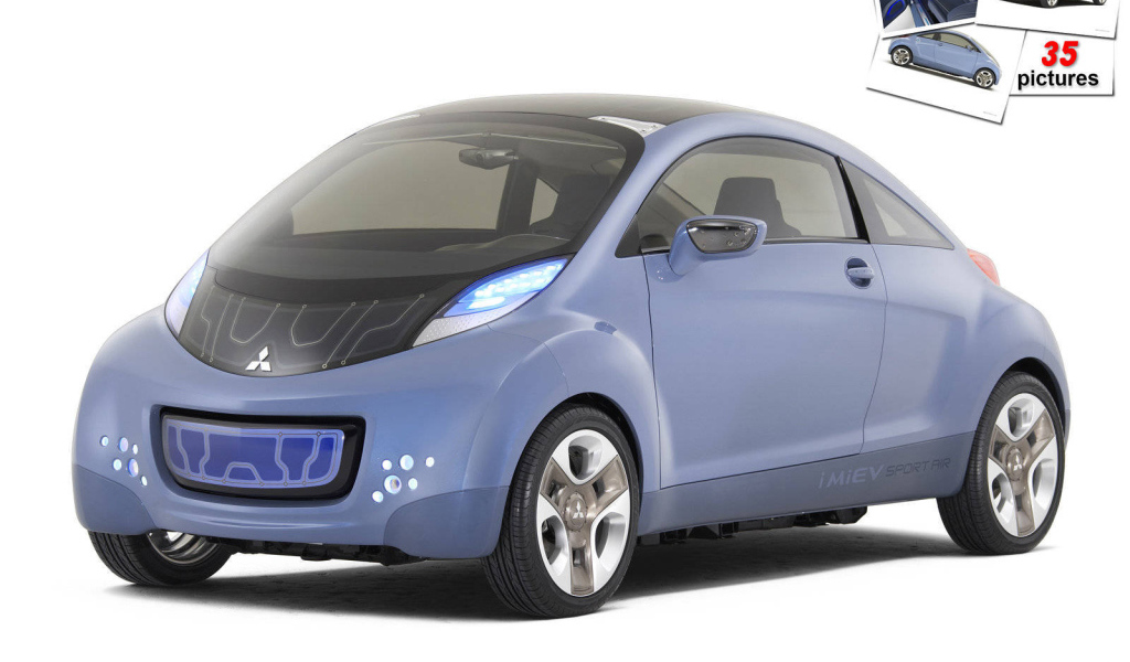 Красивый автомобиль Mitsubishi Electric в Москве