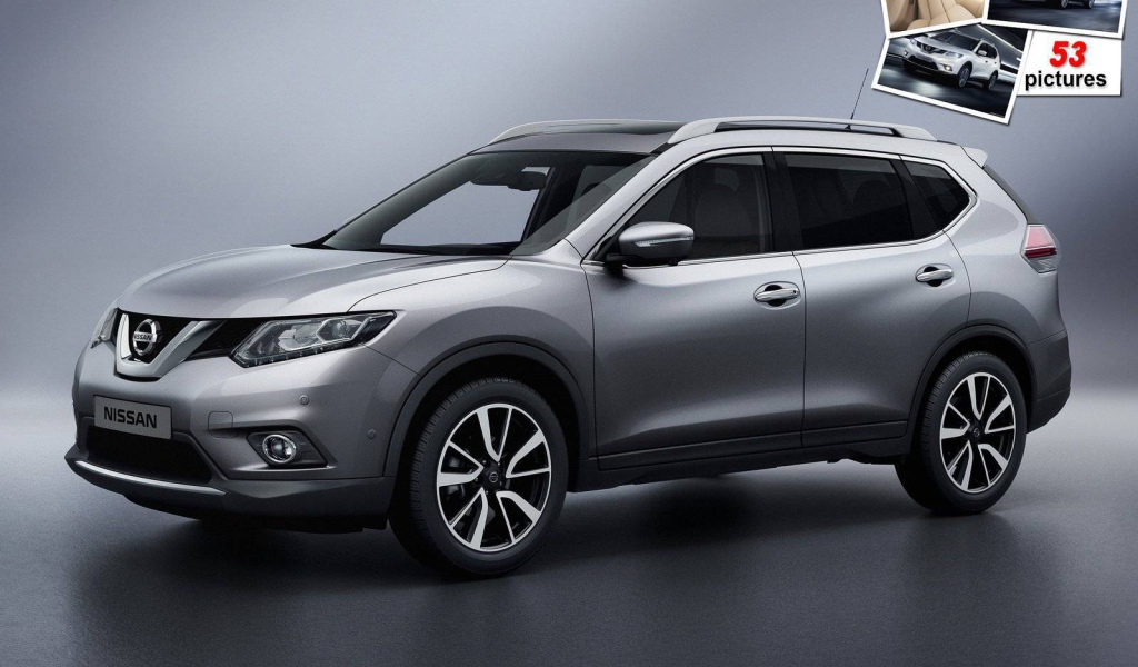 Красивый автомобиль Nissan X-Trail в Москве