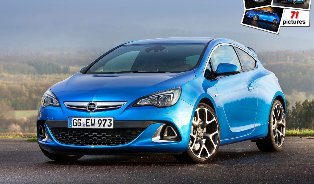 Красивый автомобиль Opel Astra в Москве