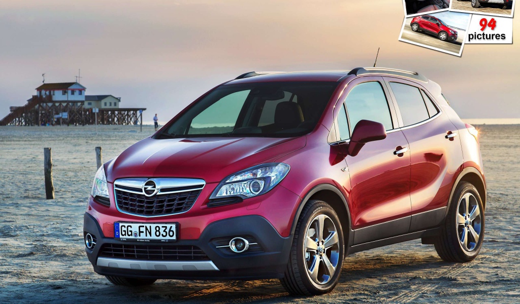Красивый автомобиль Opel Mokka