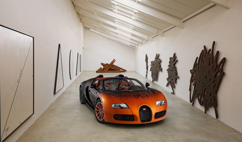 Автомобиль в галерее