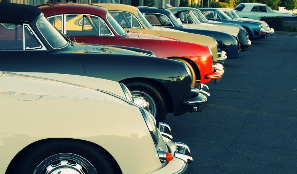 Радуга из автомобилей