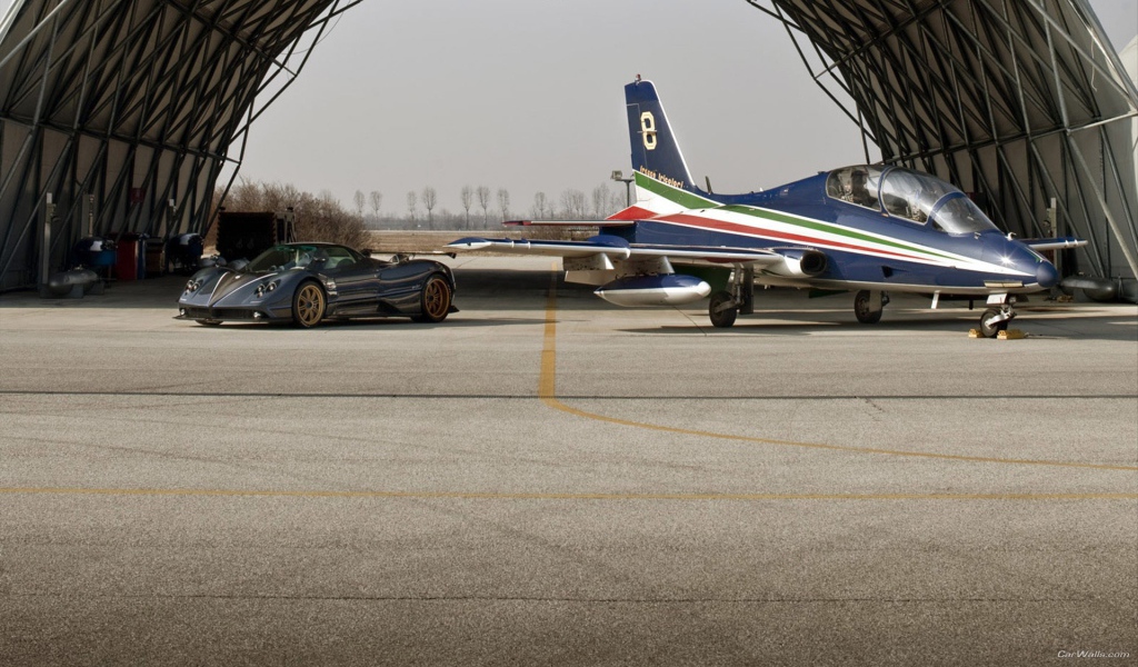 Автомобиль и самолет