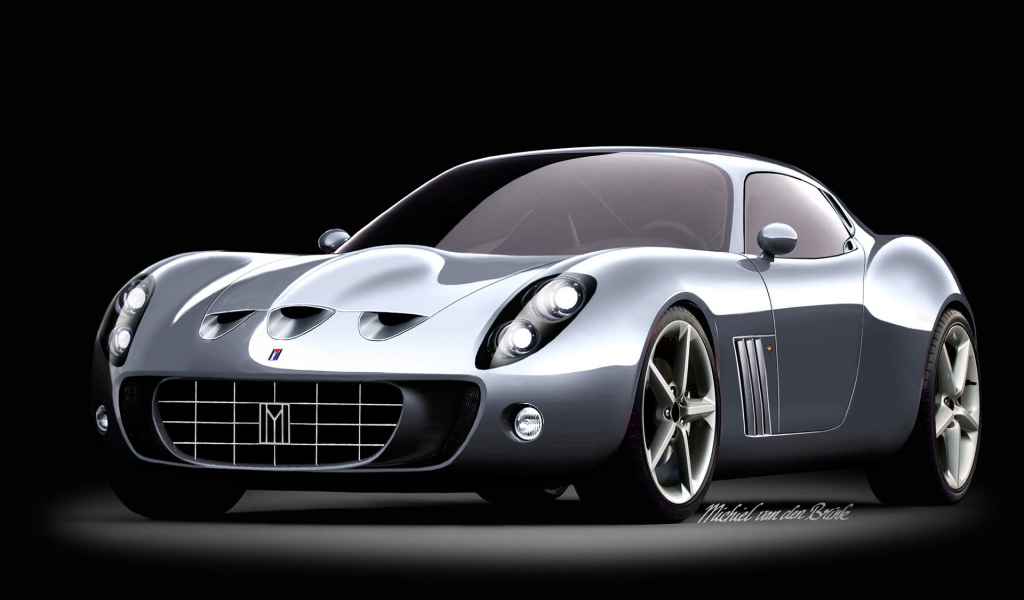 Красивый автомобиль Pontiac Solstice в Москве