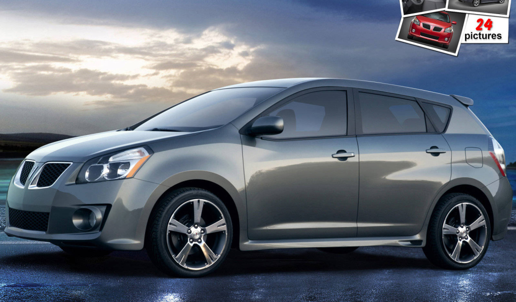 Красивый автомобиль Pontiac Vibe