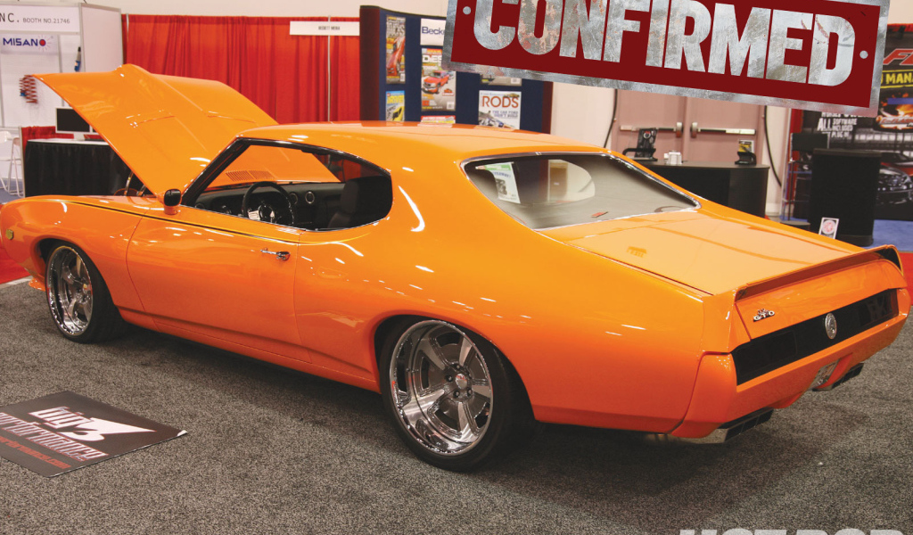 Дизайн автомобиля Pontiac GTO 1969