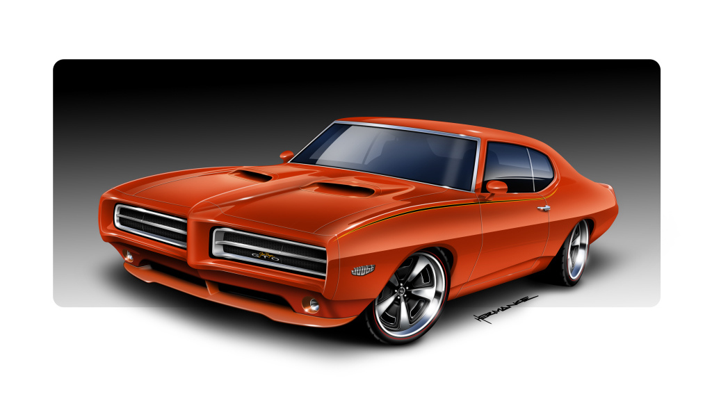 Фото автомобиля Pontiac GTO 1969