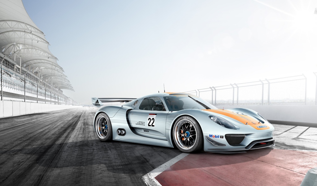 Гонка Porsche 918 RSR