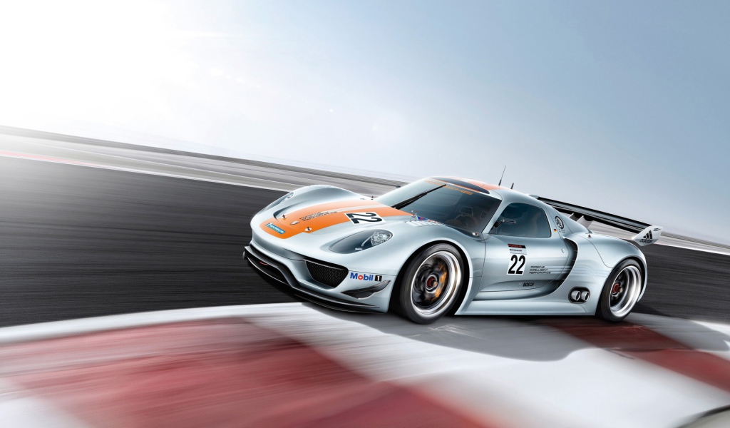 Скоростной Porsche 918