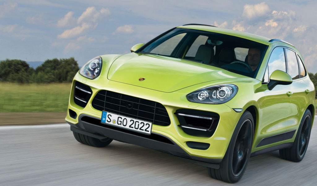 Porsche Macan в дороге