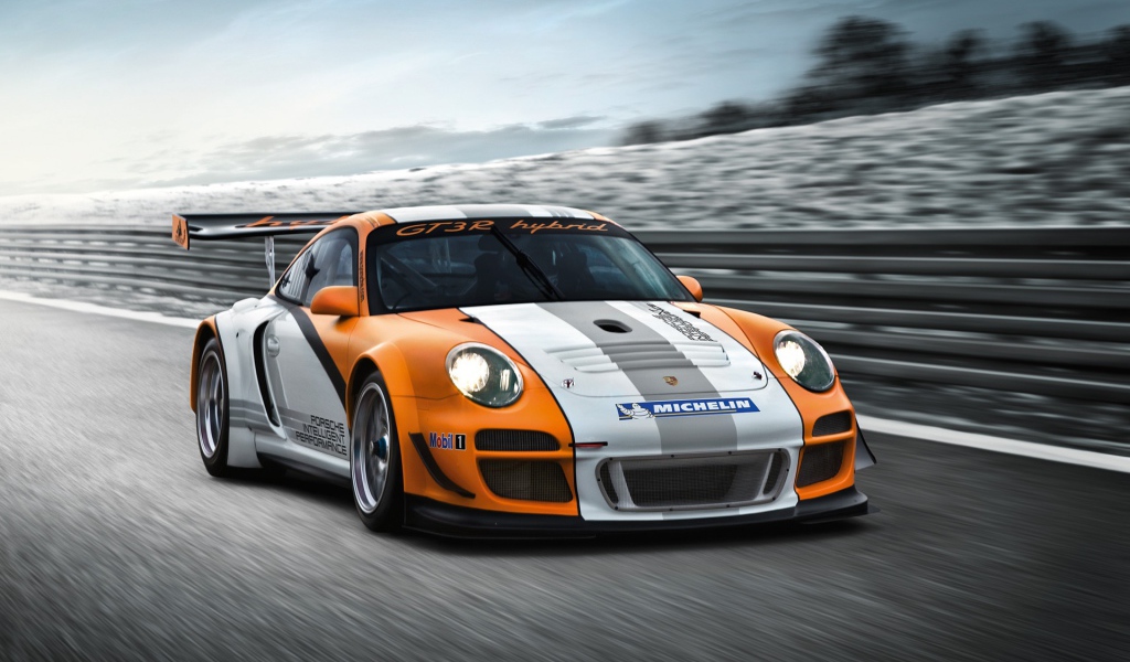 Гибрид Porsche gt3