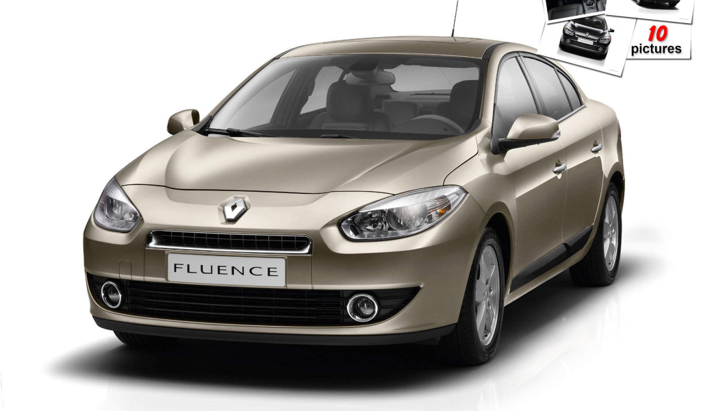 Автомобиль марки Renault модели Fluence