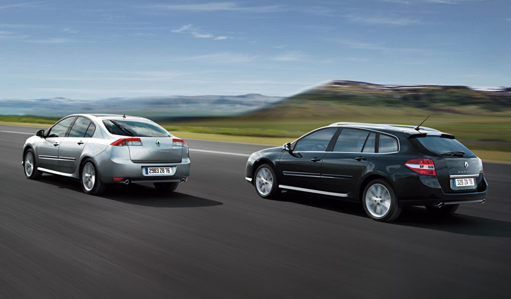 Новая машина Renault Laguna