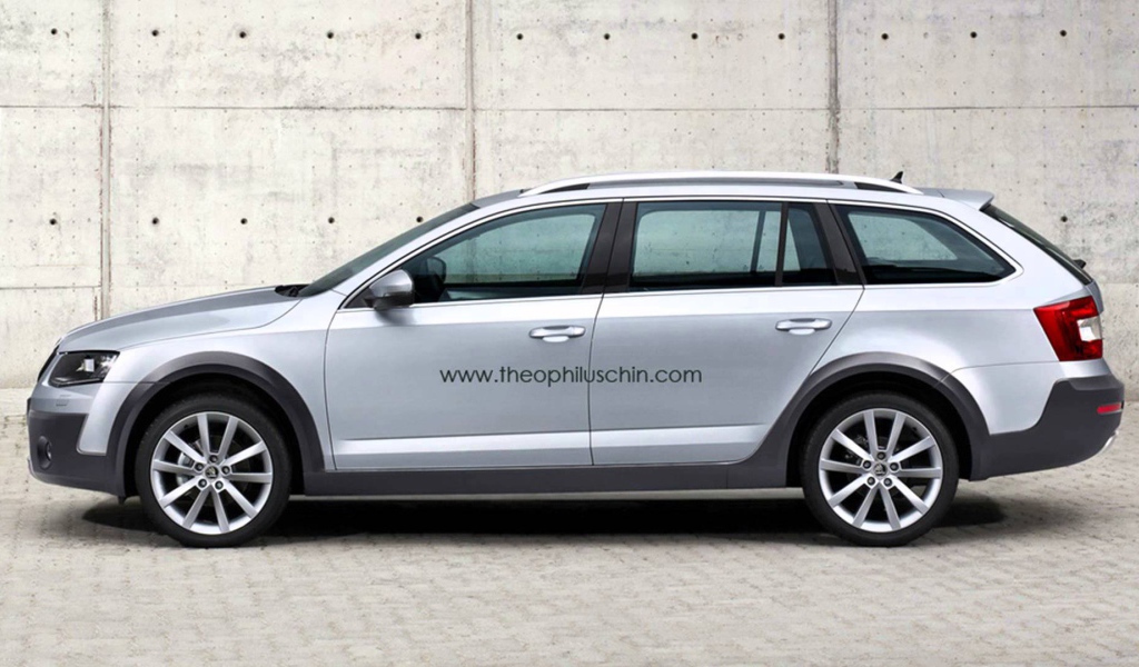 Новая машина Skoda Octavia Scout 2014