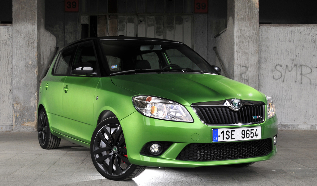 Надежная машина Skoda Fabia