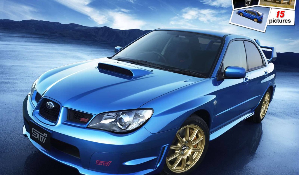 Автомобиль марки Subaru модели Impreza WRX STI