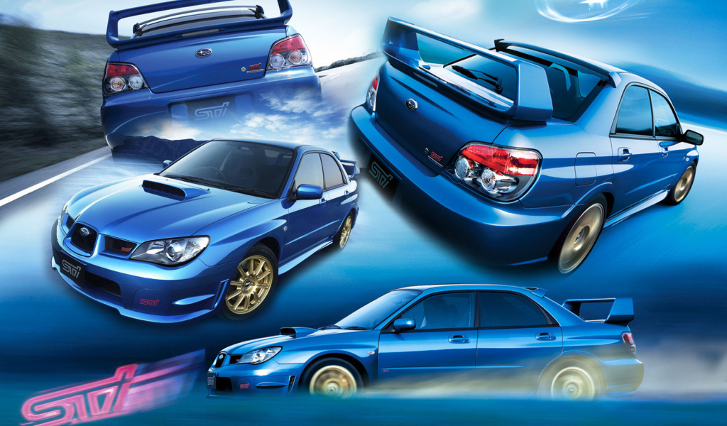 Дизайн автомобиля Subaru Impreza WRX STI