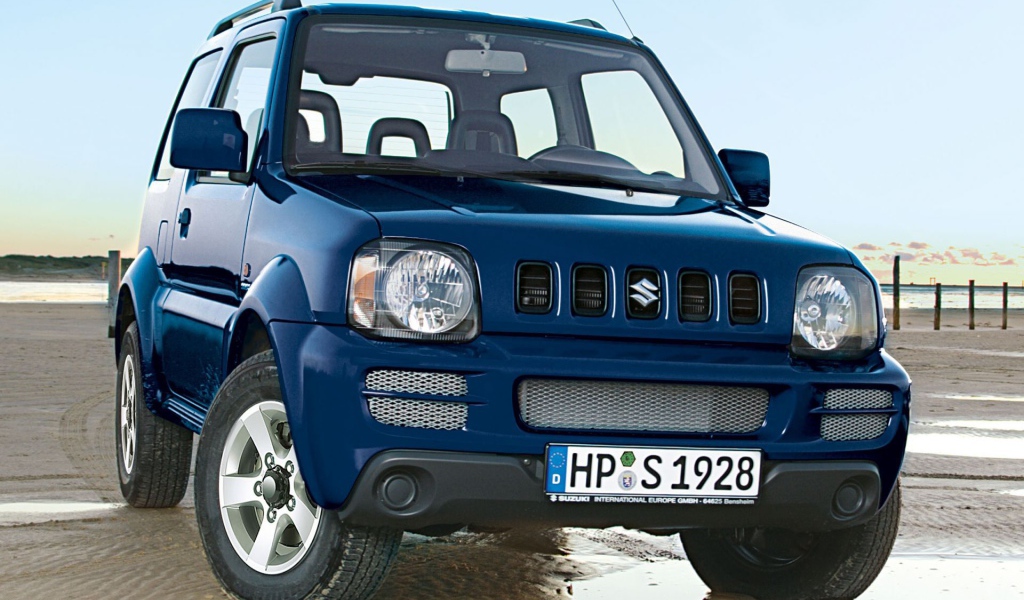  Красивый автомобиль Suzuki Jimny