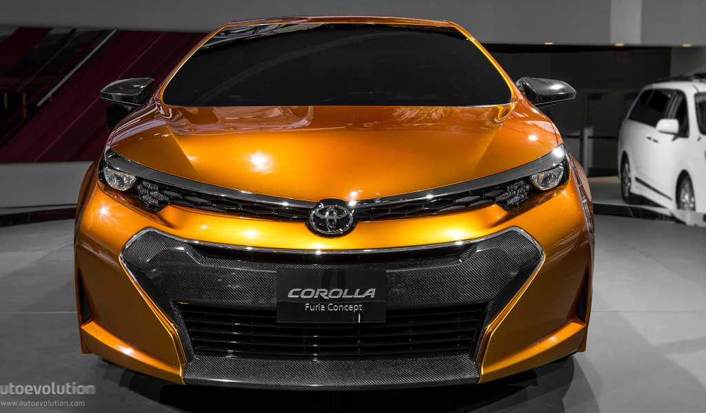 Дизайн автомобиля Toyota Corolla 2014