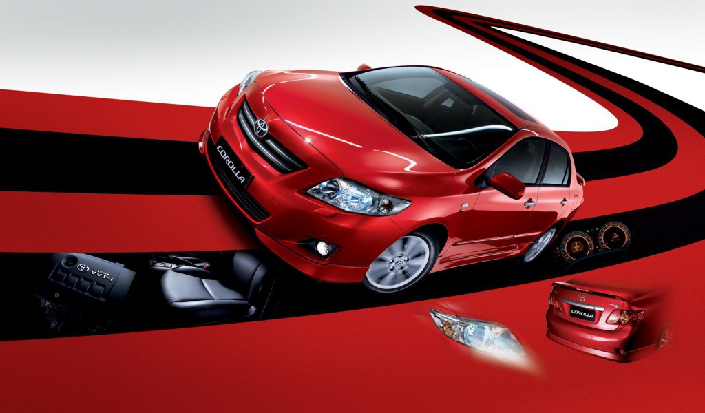 Дизайн автомобиля Toyota Corolla