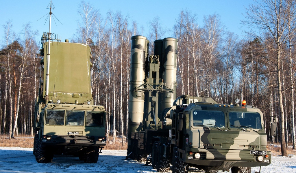 Ракетные установки на природе