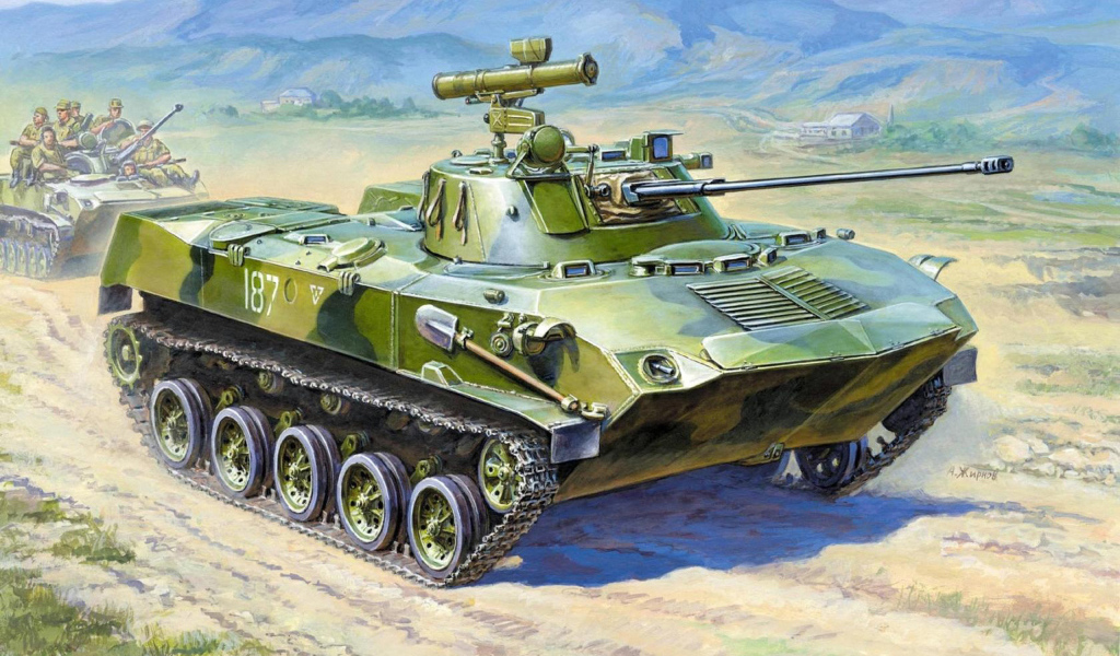 Русский плавающий танк