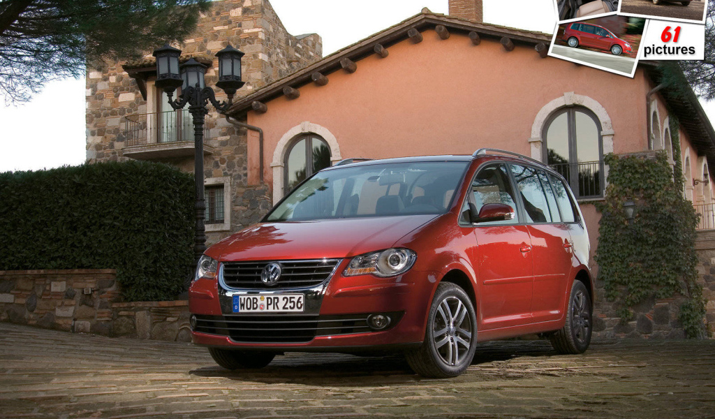 Автомобиль марки Volkswagen модели Touran