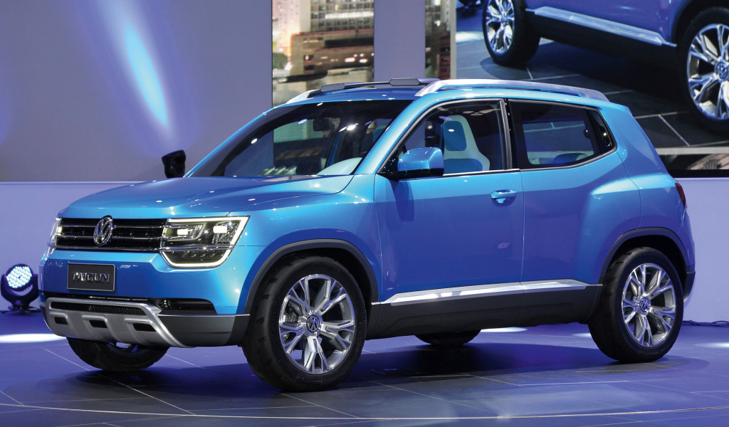 Дизайн автомобиля Volkswagen  Taigun 2014