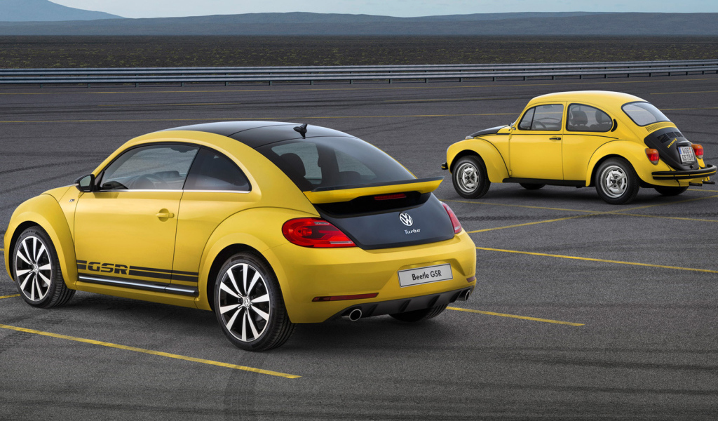 Надежная машина Volkswagen Beetle 2014