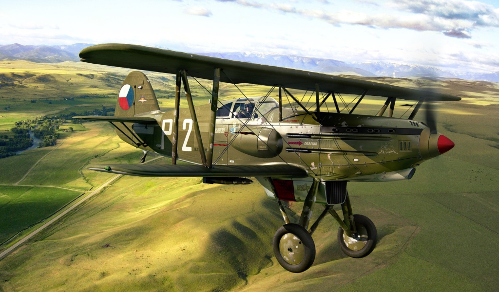 Чешский самолет