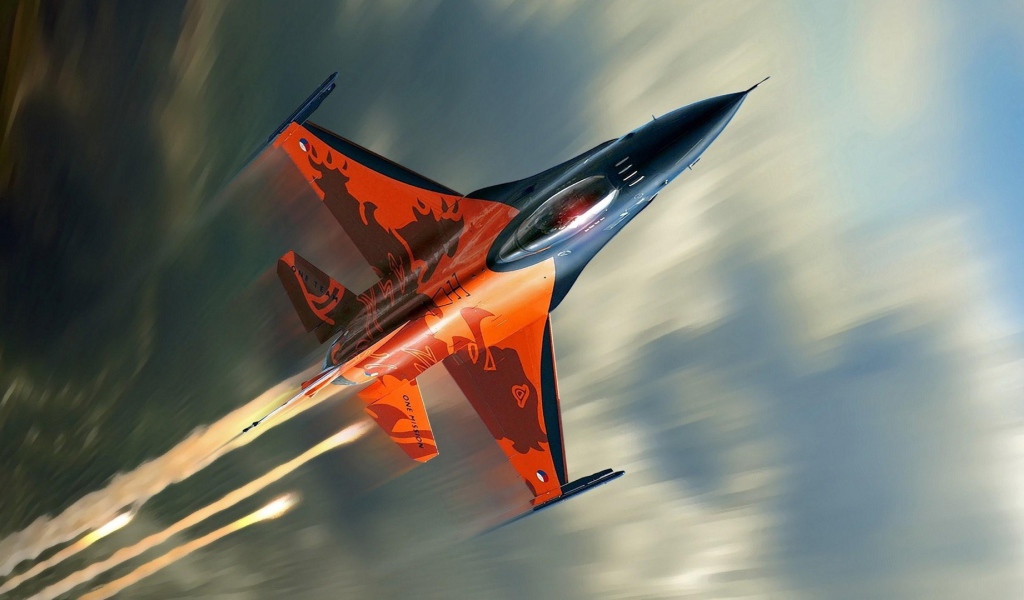 Боевой сокол самолет F16