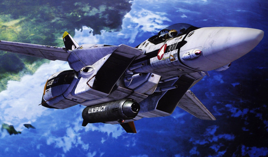 Истребитель в полете