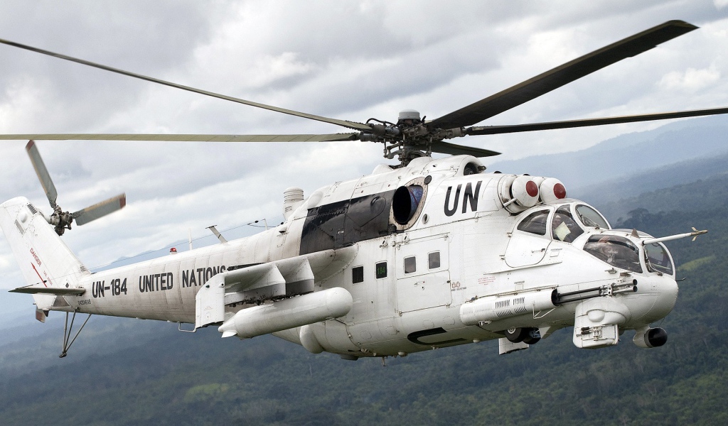 Российский вертолет МИ-21