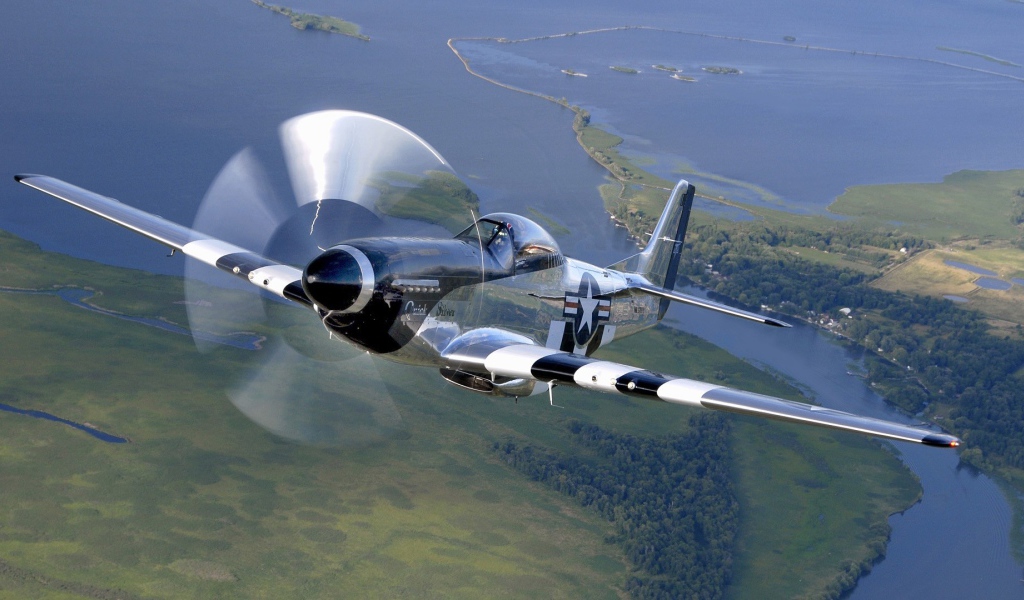 Самолет P-51 Мустанг