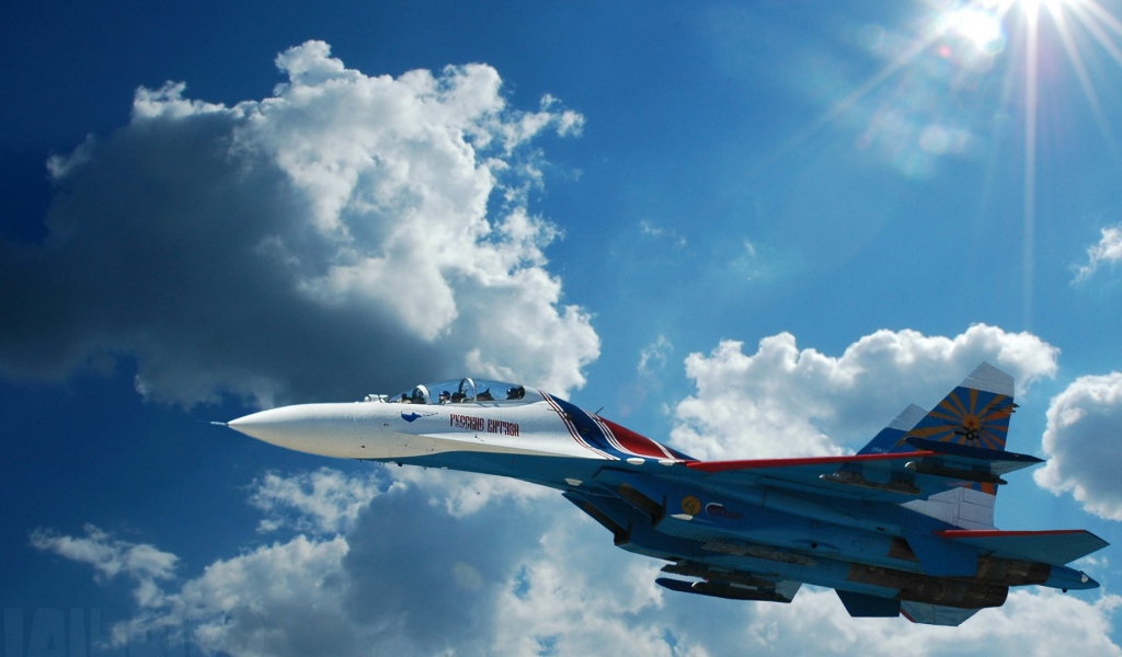 Самолет Русские Витязи