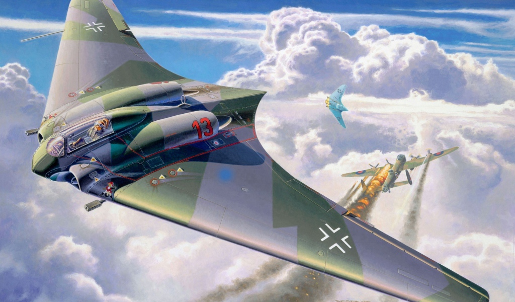 Немецкий военный самолет