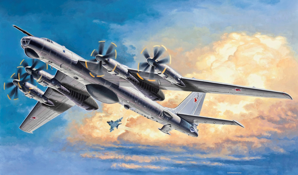 Русский турбовинтовой самолет