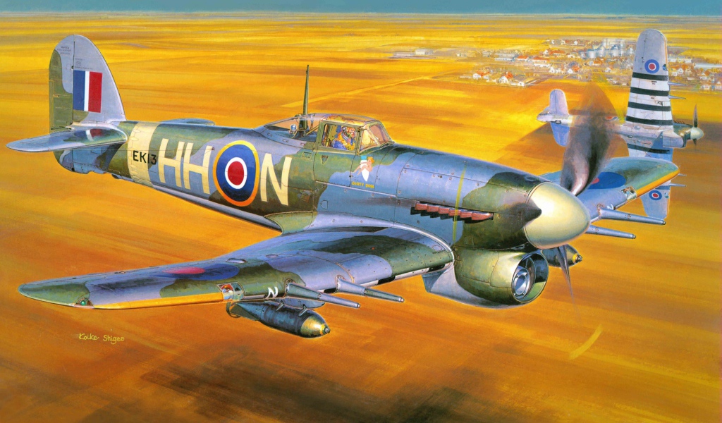 Самолет хоукер тайфун