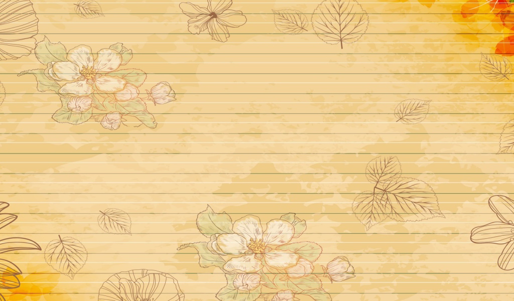 Рисунки цветов