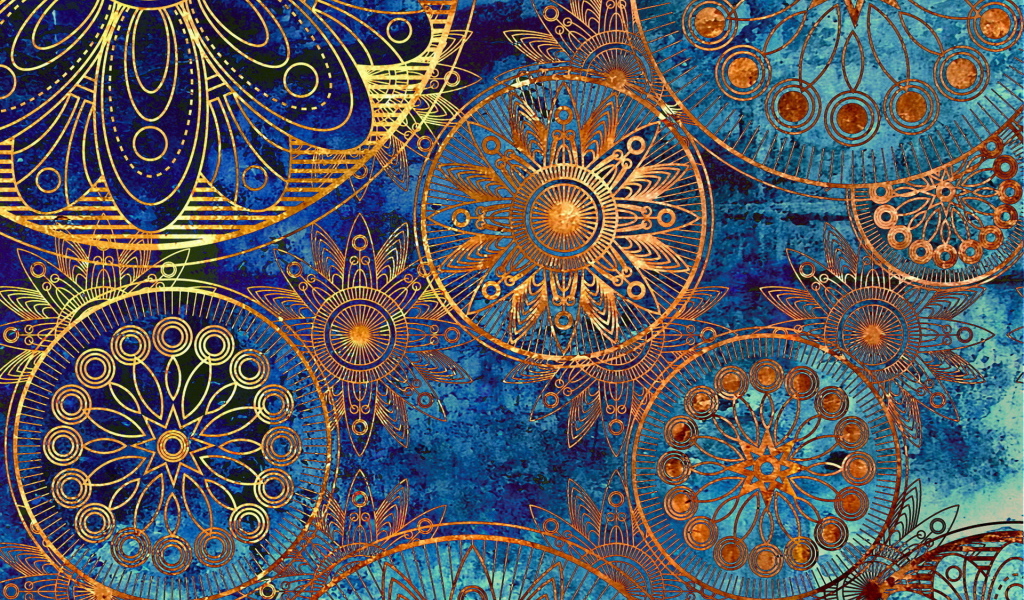 Золотой орнамент