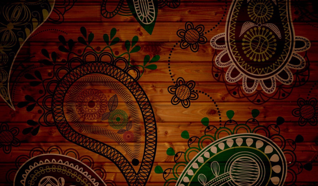 Роспись на дереве