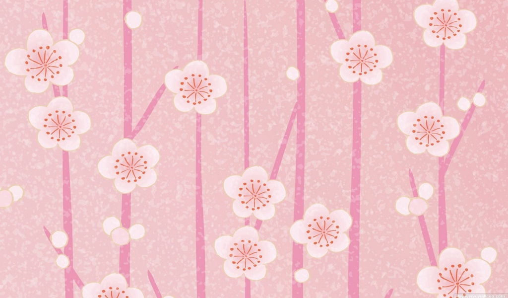 Розовые обои