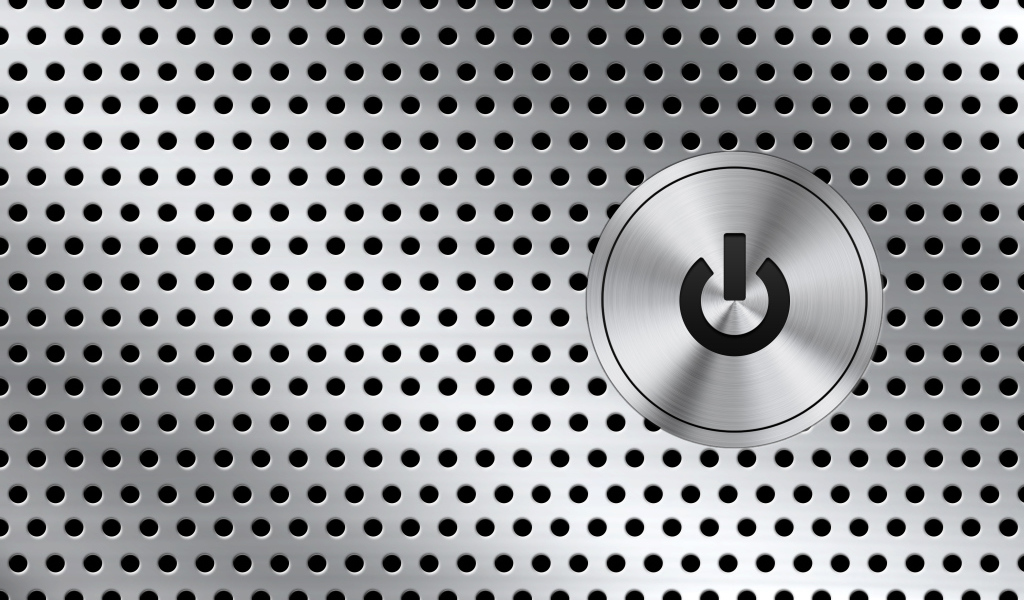 Кнопка на металле